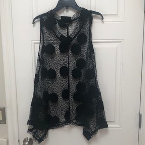 Black dot tunic